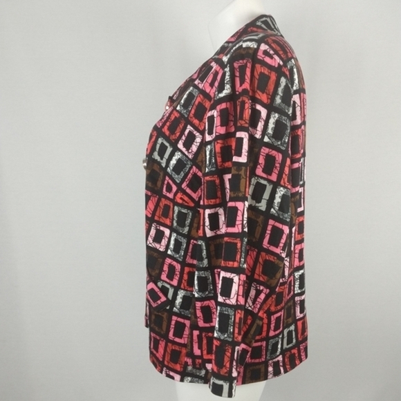 Geo pattern blazer - Picture 4 of 9